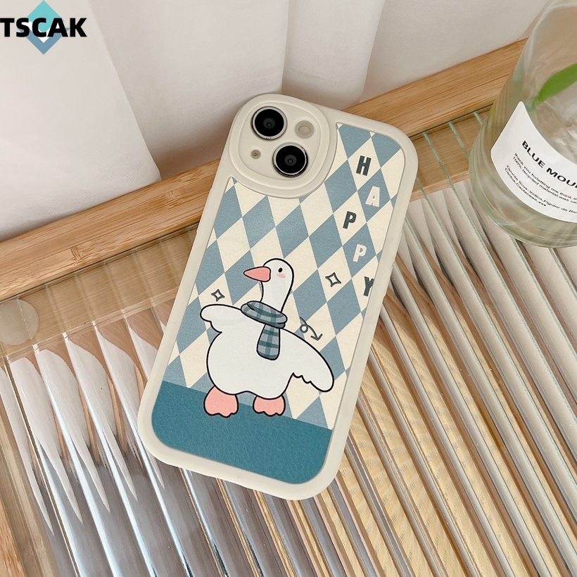 Ốp Điện Thoại Hình Chú Vịt Bảo Vệ Camera Cho Samsung Galaxy S22 Plus S22 Ultra S20 S21 FE A72 A52 A52S A71 A51 A50 A50S A30S