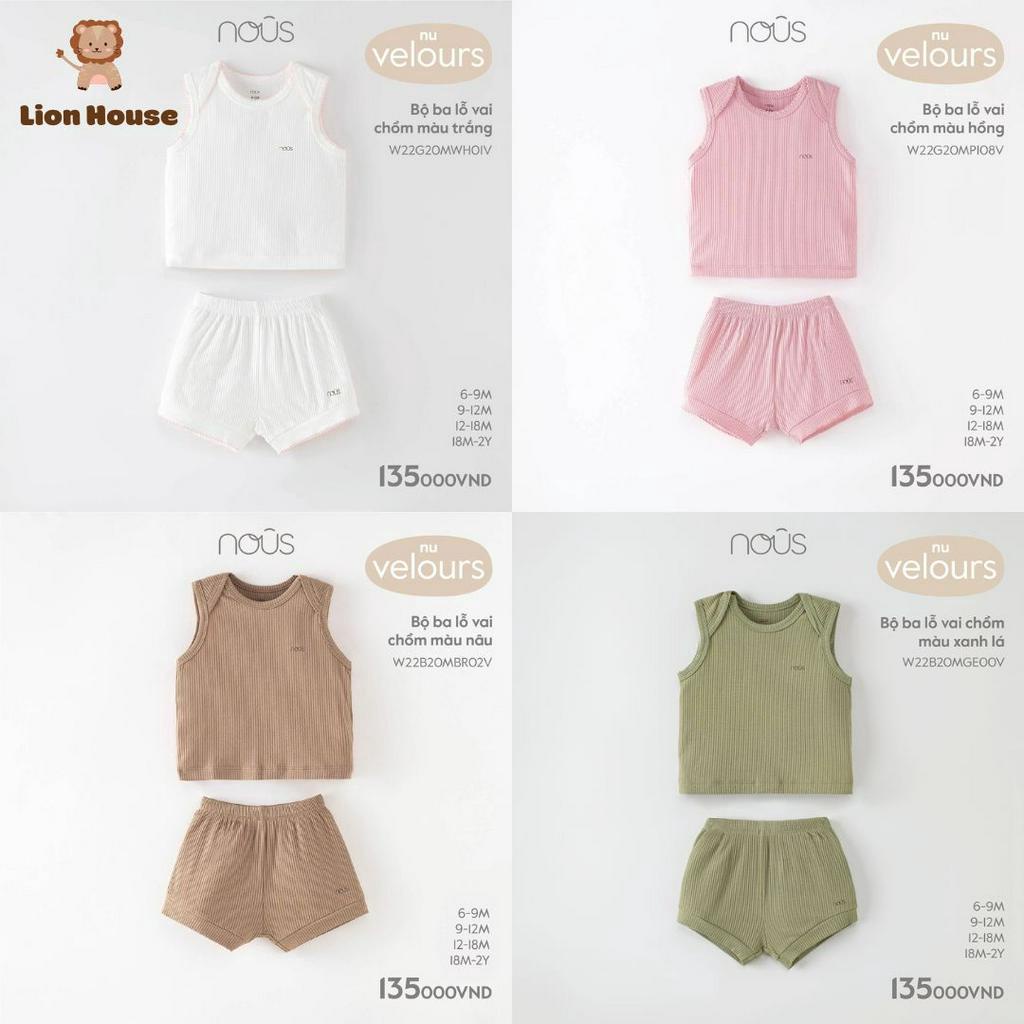 Ba Lỗ NOUS thoáng mát cho bé