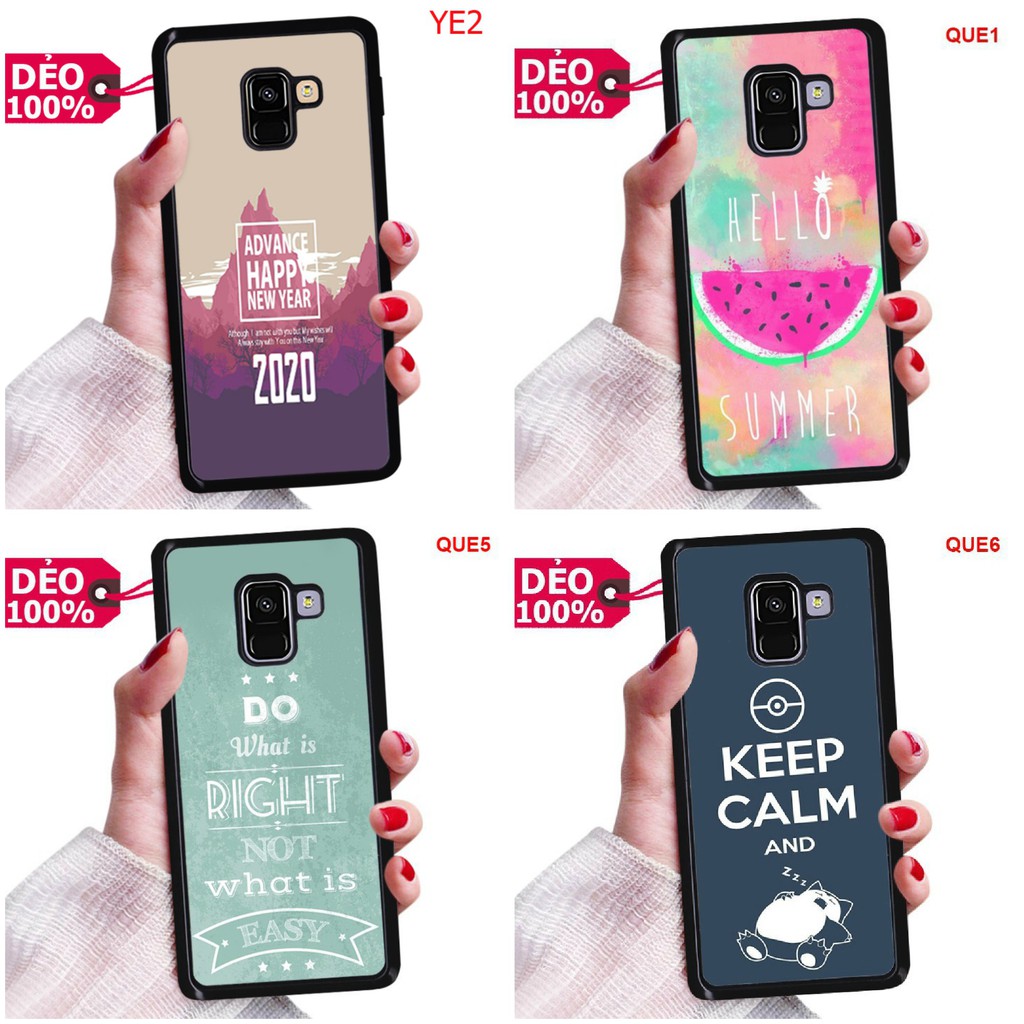 Ốp Lưng Samsung Đủ Dòng Dẻo Quotes Cực Chất cho A7/A7 2016/A7 2017/A7 2018/A8 2016/A8Star/A8Plus/A8 