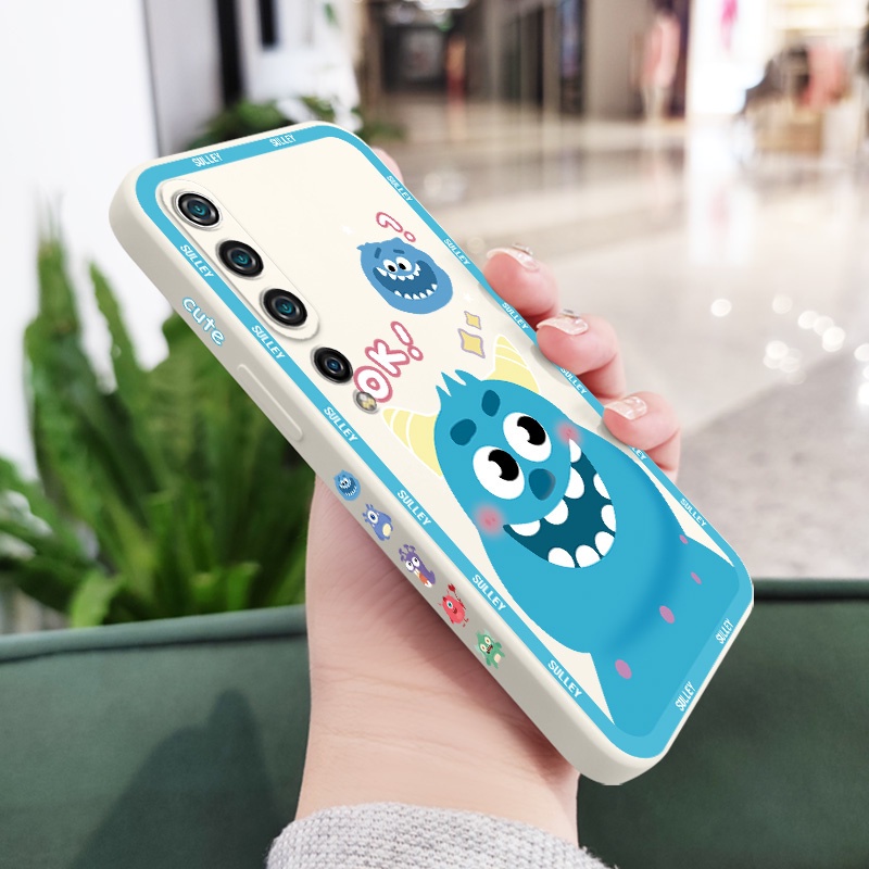 Ốp Điện Thoại Silicon Dẻo Hình Quái Vật Dễ Thương Cho Xiaomi Mi 10 Pro Lite 10S 9 8 Sự Bảo Vệ