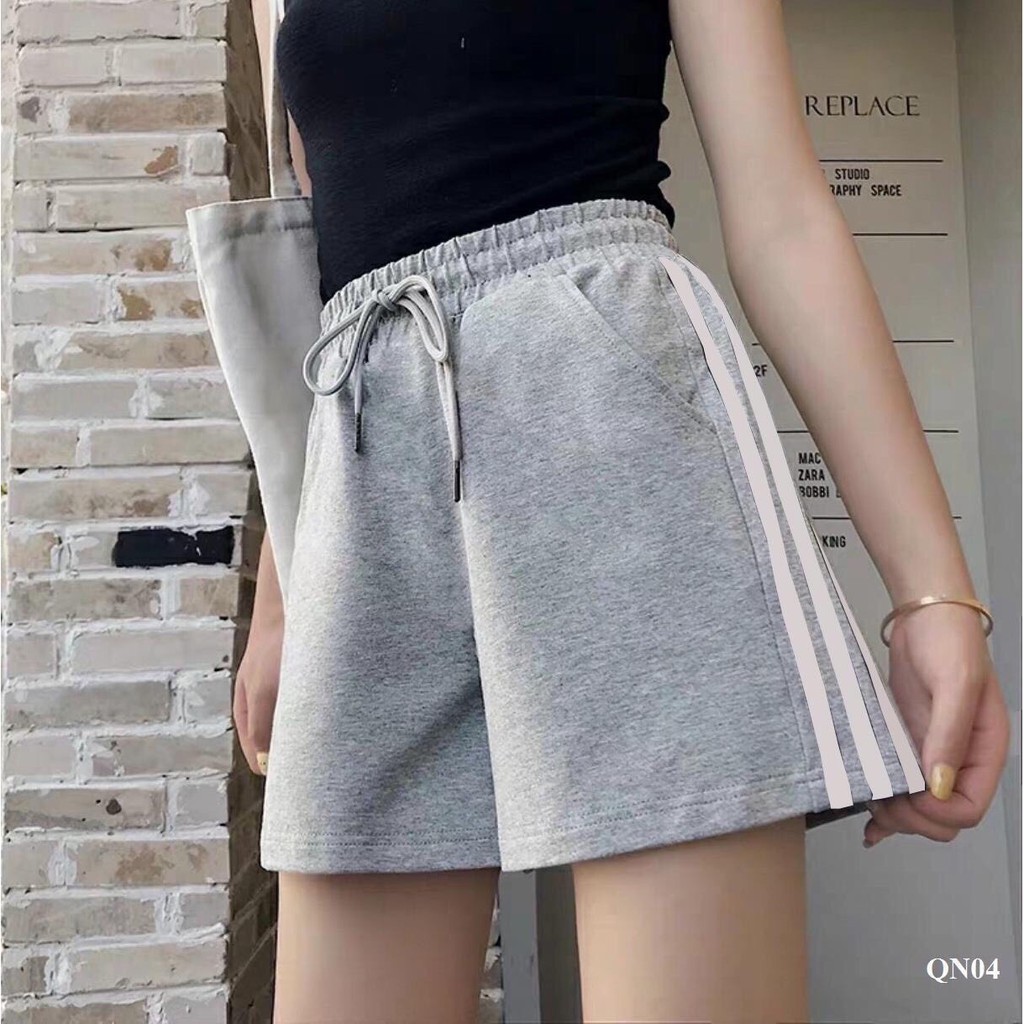 Quần short nữ nhiều màu - thun cotton co giãn 4 chiều - không xù / có size 70KG MS01