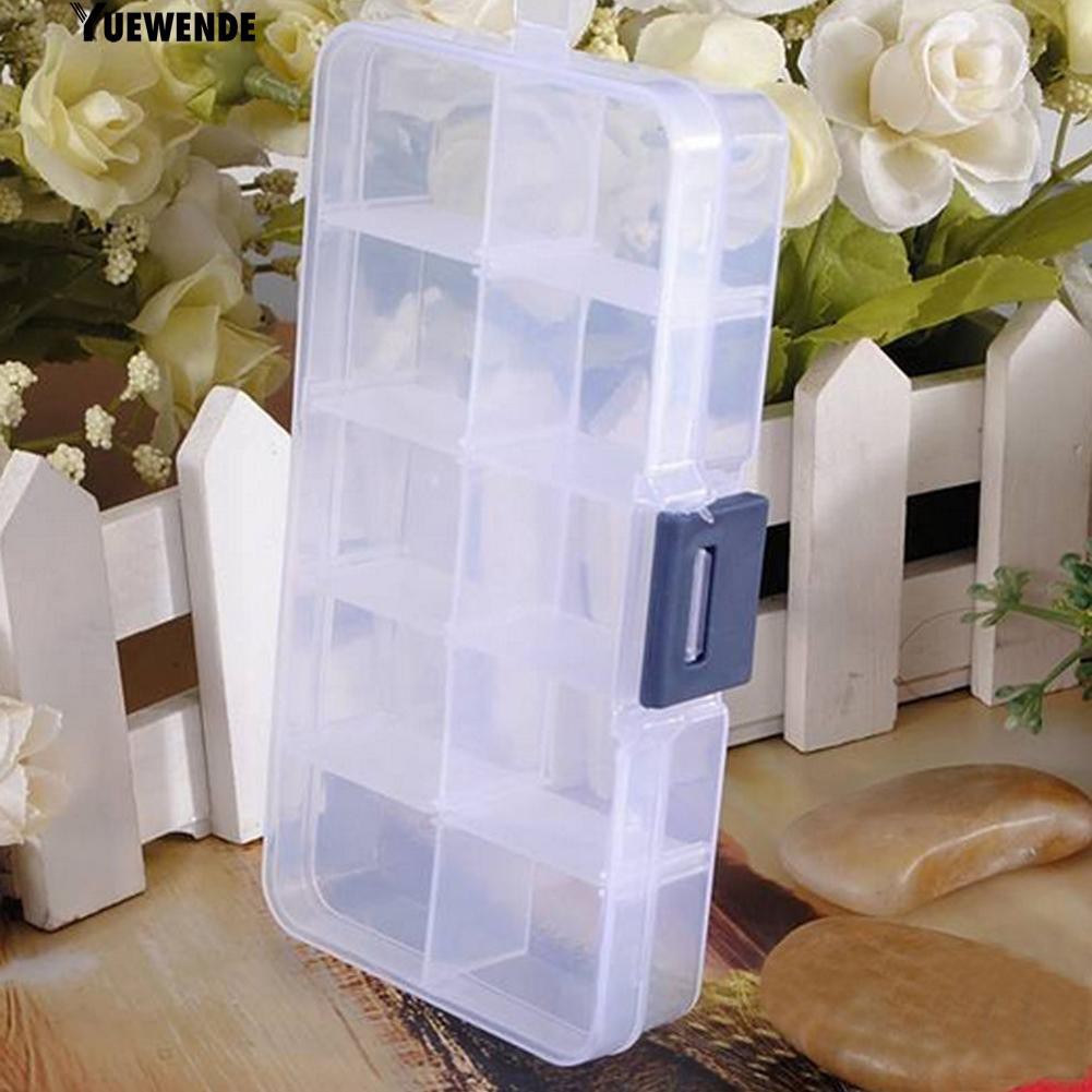 Hộp nhựa trong suốt đựng trang sức nhiều ngăn