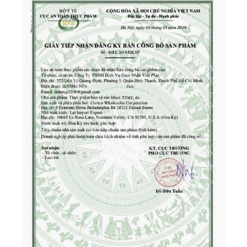 [ Date 2026] Viên ngậm Tums đau dạ dày, khó tiêu , ợ nóng, ợ chua 750mg 250 viên, 1000mg 265 viên