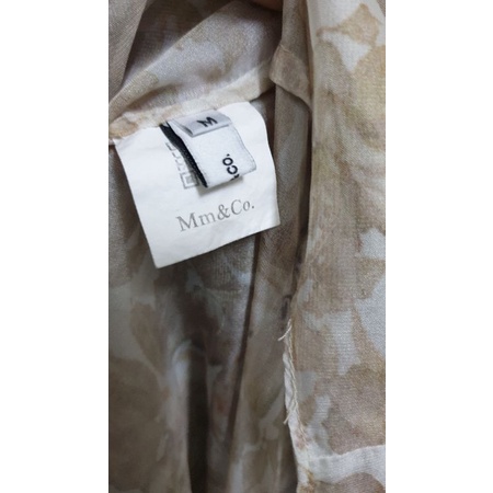 Maxi  sang chảnh hoa nude sz m