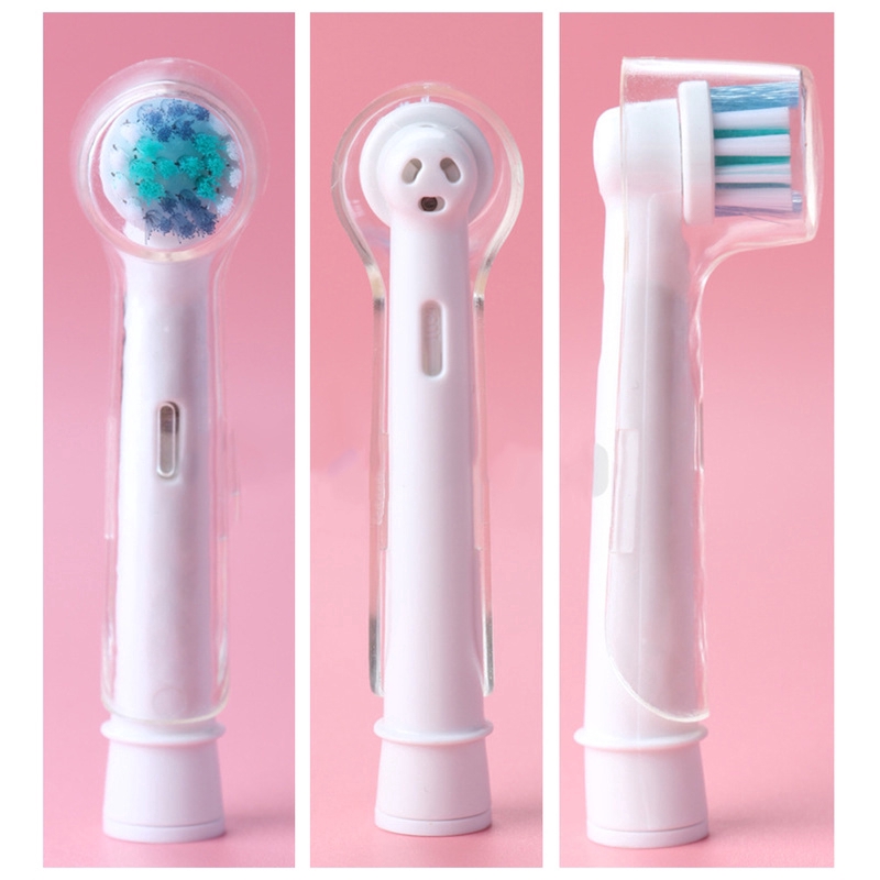 [Hàng mới về] 2 Nắp bảo vệ đầu bàn chải đánh răng điện chống bụi tiện lợi chuyên dùng