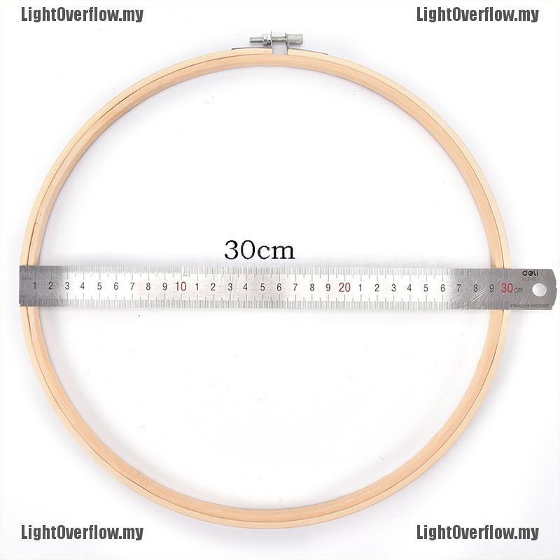 Khung Thêu Bằng Gỗ Hình Tròn Tiện Dụng