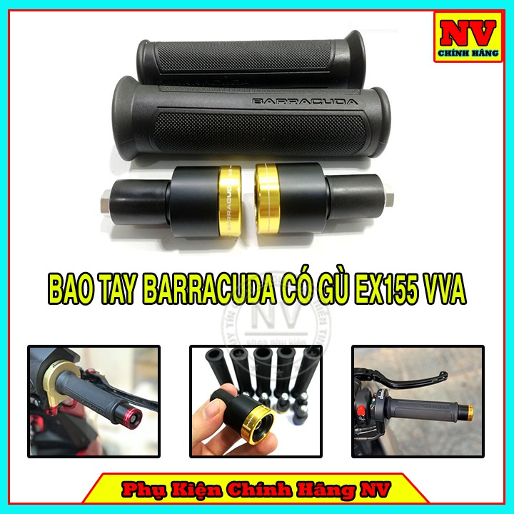 Bao Tay Exciter 155 VVA Mẫu Barracuda Full Gù - Ex155 VVA