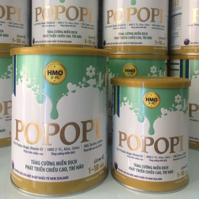 Sữa bột Popopi Grow IQ 900g