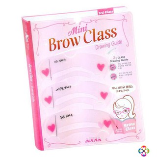 Bộ 3 khuôn kẻ lông mày