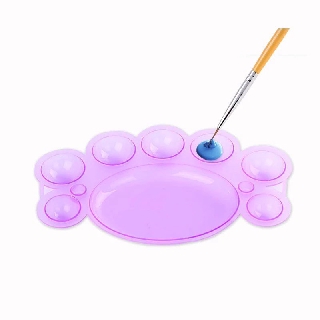 Khay con cua để đựng sơn màu vẽ móng nail
