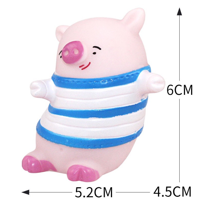 đồ trang trí bánh kem [FREESHIP] heo uốn lượn dễ thương