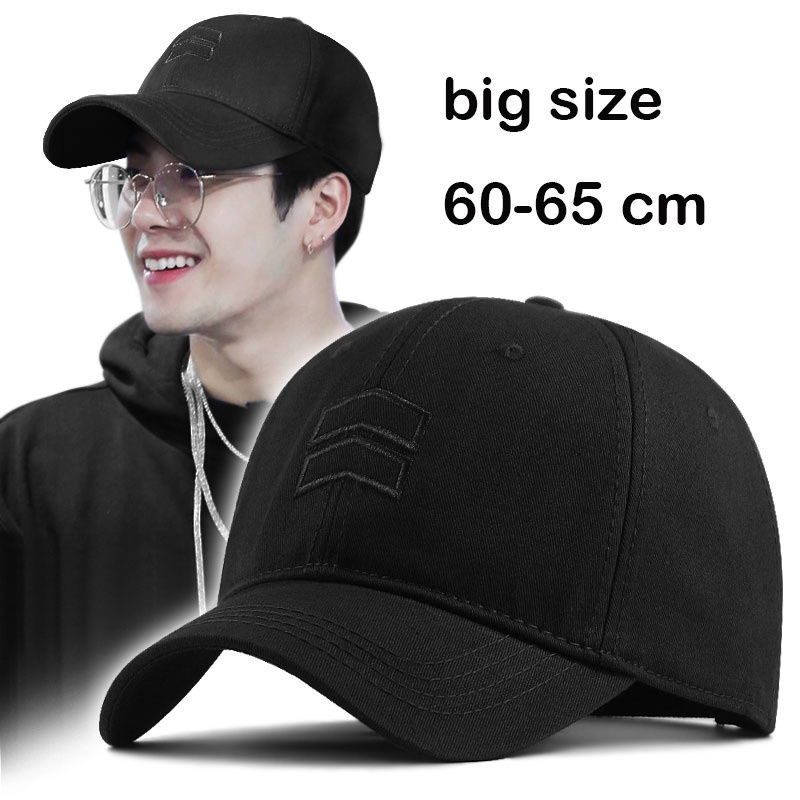 Mũ Lưỡi Trai Thoáng Khí Cỡ Lớn 60-65cm Thời Trang Unisex