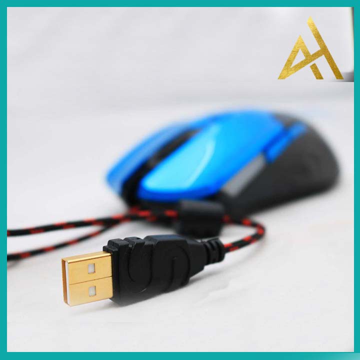 Chuột Máy Vi Tính Laptop Mouse Chơi Game NEWMEN G7 PLUS Đèn LED  - Chuột Gaming Có Dây Chuyên Game