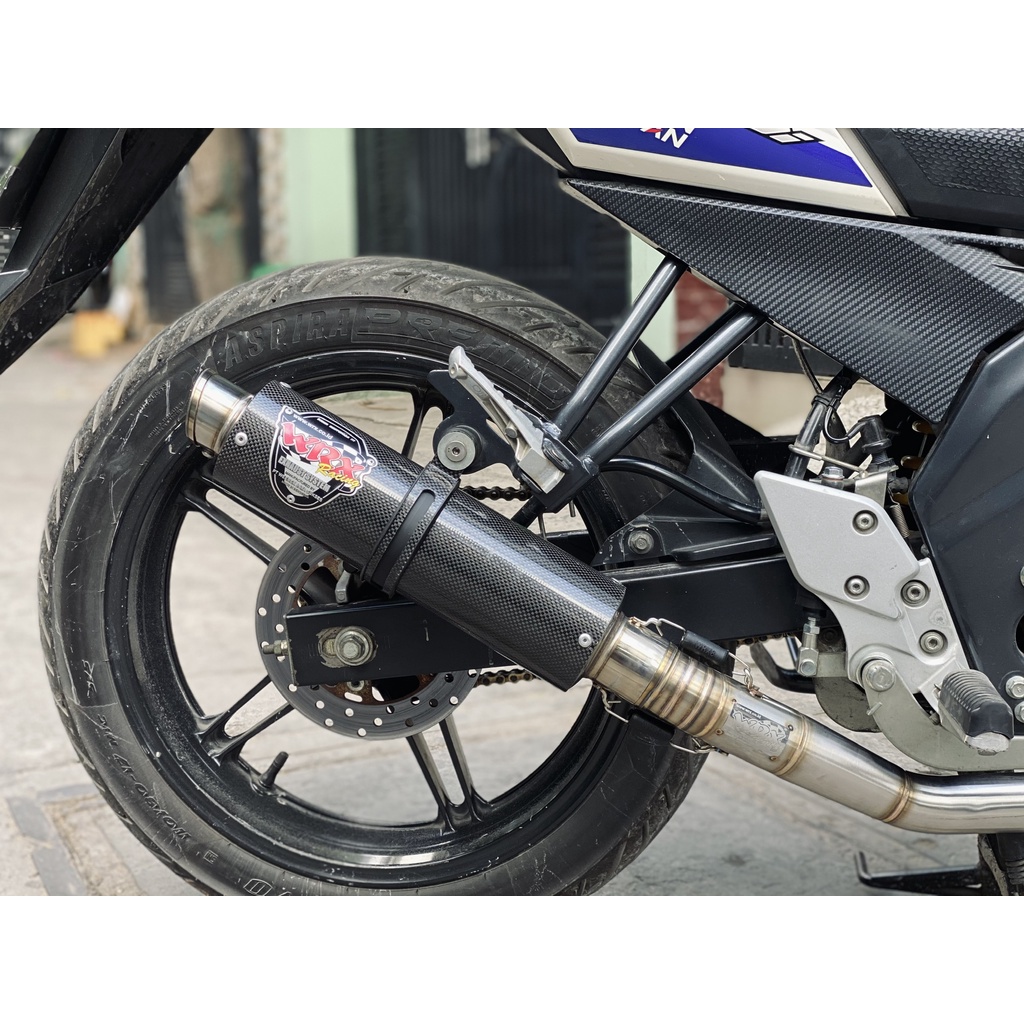 Cổ pô WRX K150 size 32-51 cho YAMAHA FZ150i
