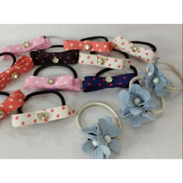 Combo 13 cột tóc đủ màu như hình