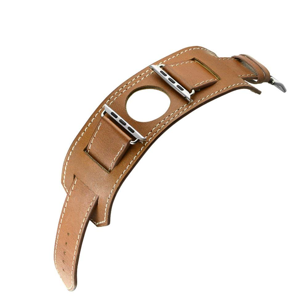 Dây Đeo Thay Thế Bằng Da Mềm Siêu Bền Cho Đồng Hồ Thông Minh Apple Watch 41 / 40 / 38mm 49 / 45 / 44 / 42mm Series Ultra / 8 / 7 / SE / 6 / 5 / 4 / 3 / 2 / 1