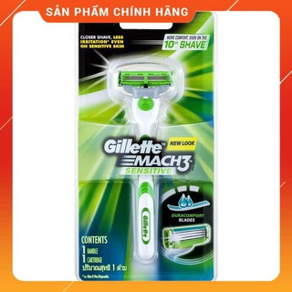 Dao Cạo Râu Gillette Mach 3 Sensitive