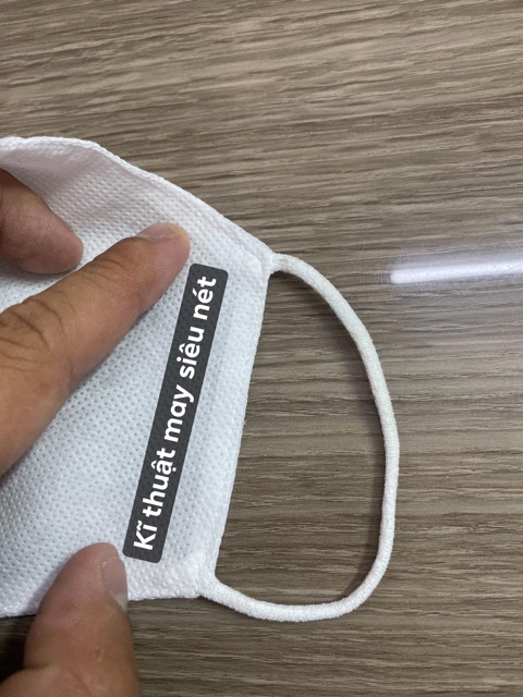 Khẩu trang vải không dệt loại 70gr may 2 lớp | BigBuy360 - bigbuy360.vn