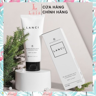 Sữa rửa mặt làm trắng da Lanci Whitening Deep Clean 100ml MÃU MỚI 2020