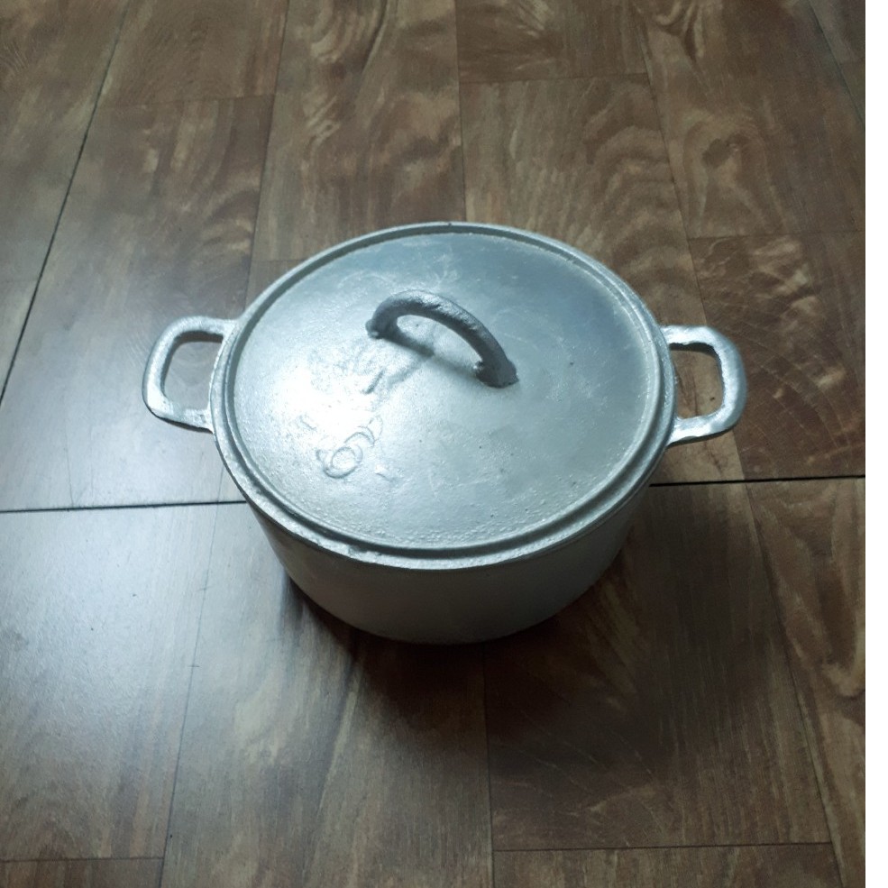 NỒI GANG ĐÚC THỦ CÔNG LÀNG NGHỀ SỐ 6 ( ĐK 17CM )