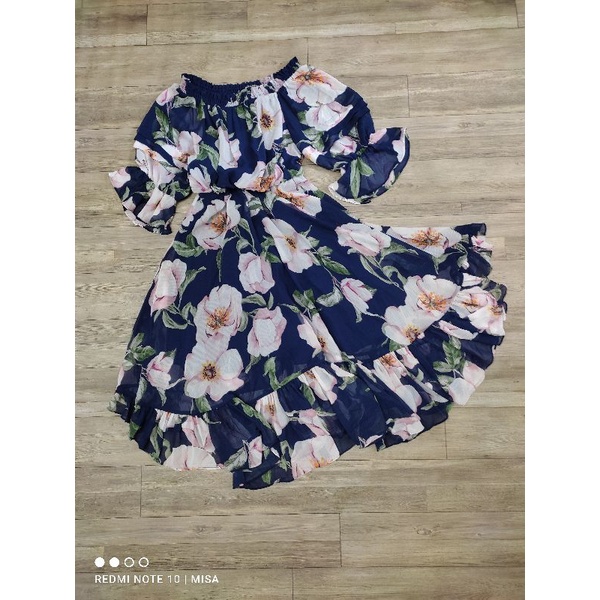 Váy voan hoa Vero Moda chính hãng sale