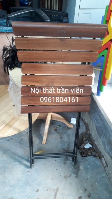 Ghế cafe lan gỗ FANSIPAN - ghế gấp lan gỗ