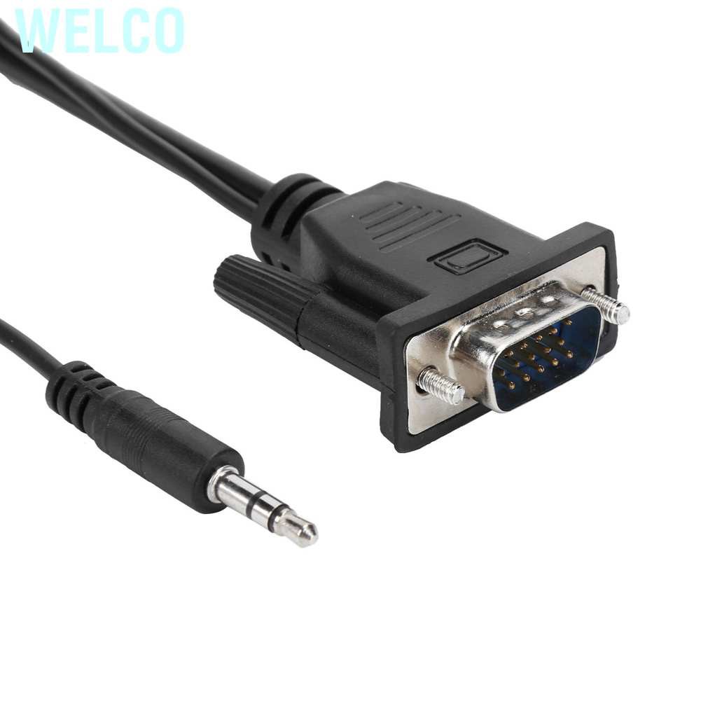 Cáp Chuyển Đổi Từ Cổng Vga Sang Hdmi Av Hdtv 1080p Hd