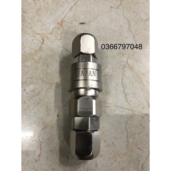 Đầu nối hơi 8 10 12 mm nhật xịn