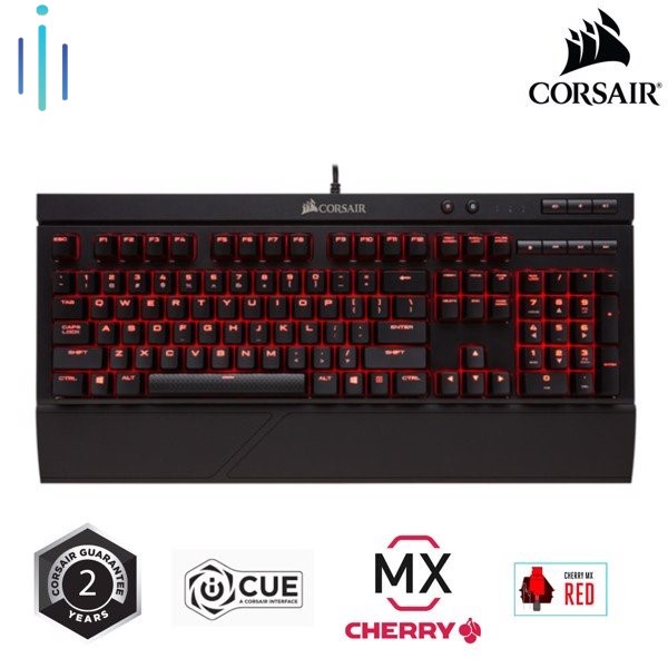 Bàn phím cơ CORSAIR K68 BLK Red Led - MX Red (CH-9102020-NA)