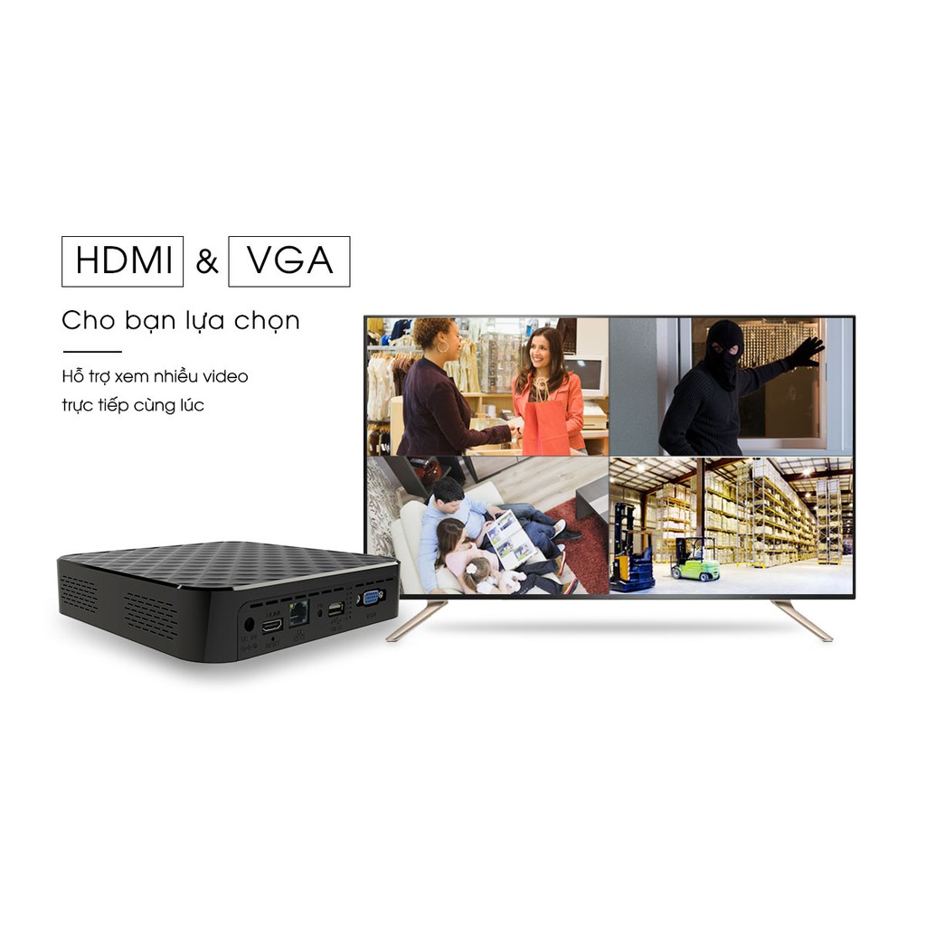 Đầu ghi Camera Ip Số 1 của Mỹ - Chính hãng Vimtag Cloud Box S1 - Dung lượng lưu trữ đám mây 1000Gb | BigBuy360 - bigbuy360.vn