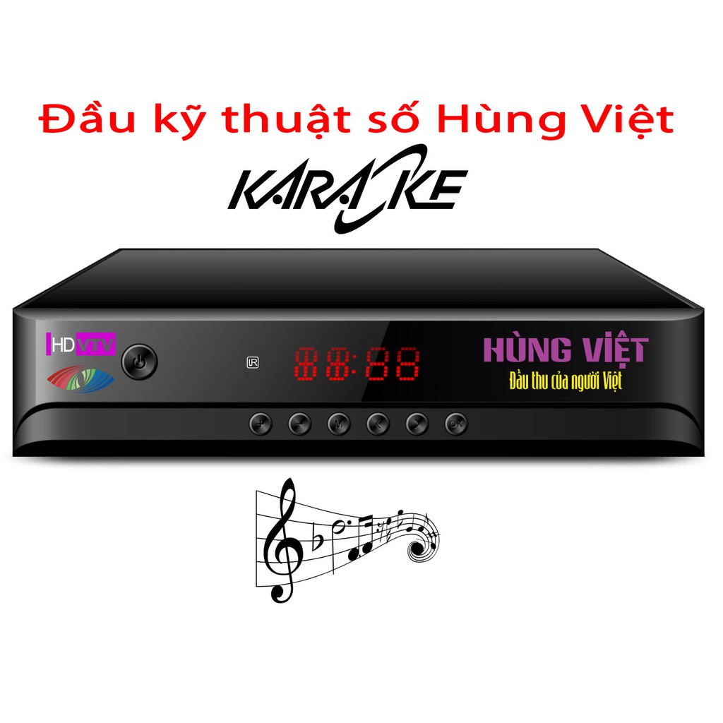 Điều khiển Hùng Việt cho đầu kỹ thuật số