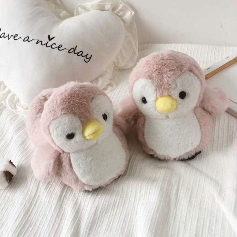 Xiangbao Dép Bông Hình Động Vật Ấm Áp Hóa Trang Cho Nữ