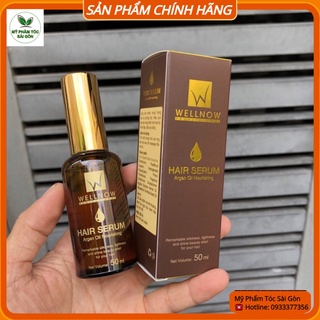 SERUM DƯỠNG BÓNG GIỮ NẾP TÓC UỐN VÀ PHỤC HỒI TÓC ARGAN OIL NOURISHING WELLNOW 50ML