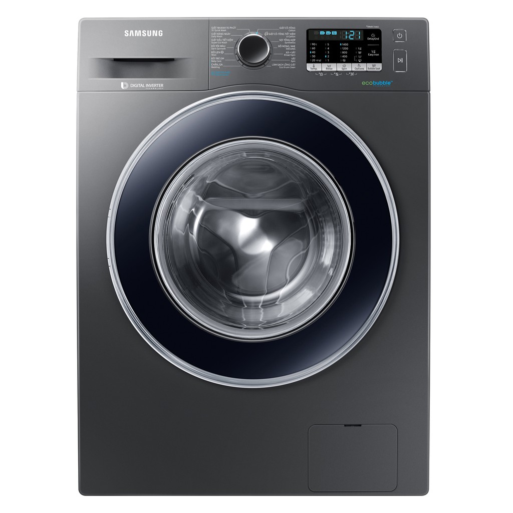 Máy giặt Samsung 9 kg WW90J54E0BX/SV hơi nước