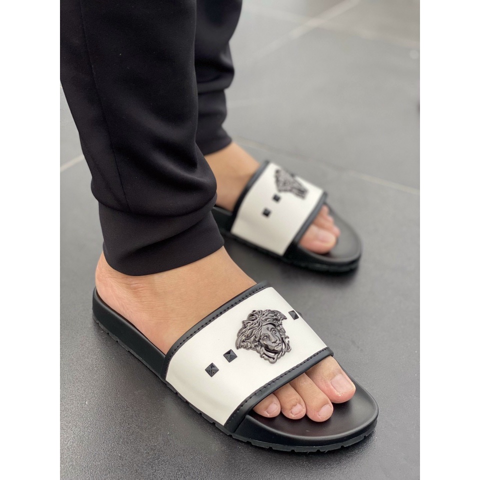 Dép Quai Ngang Nam, Dép Nữ Versace, Dép Cặp Nam Nữ Unisex Thiết Kế Cao Cấp & Chất Lượng, Rẻ - Bền - Đẹp