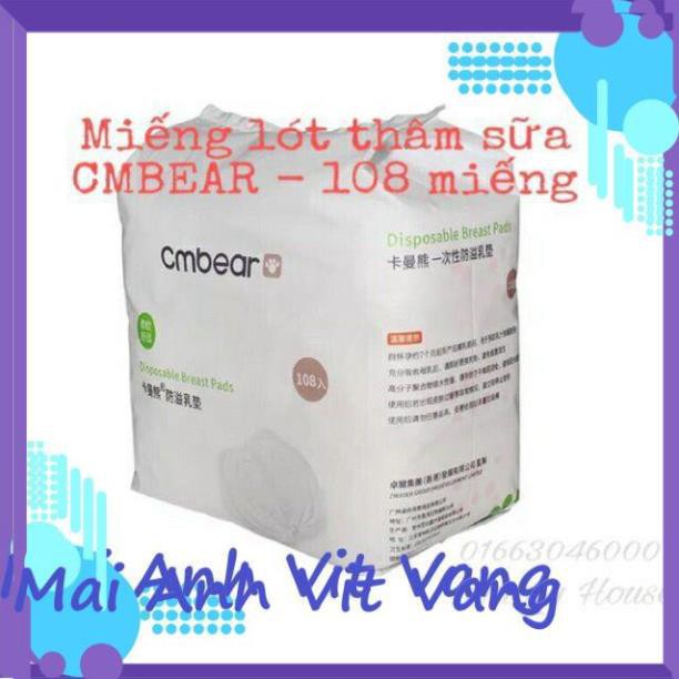 TTMA1992 [MA] Miếng lót thấm sữa cmbear [ (THUHAHPP)]