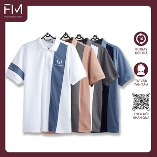 Áo Polo nam cổ bẻ ngắn tay, chất liệu vải cá sấu cotton cao cấp, trẻ trung, năng động – FORMEN SHOP – FMPS131