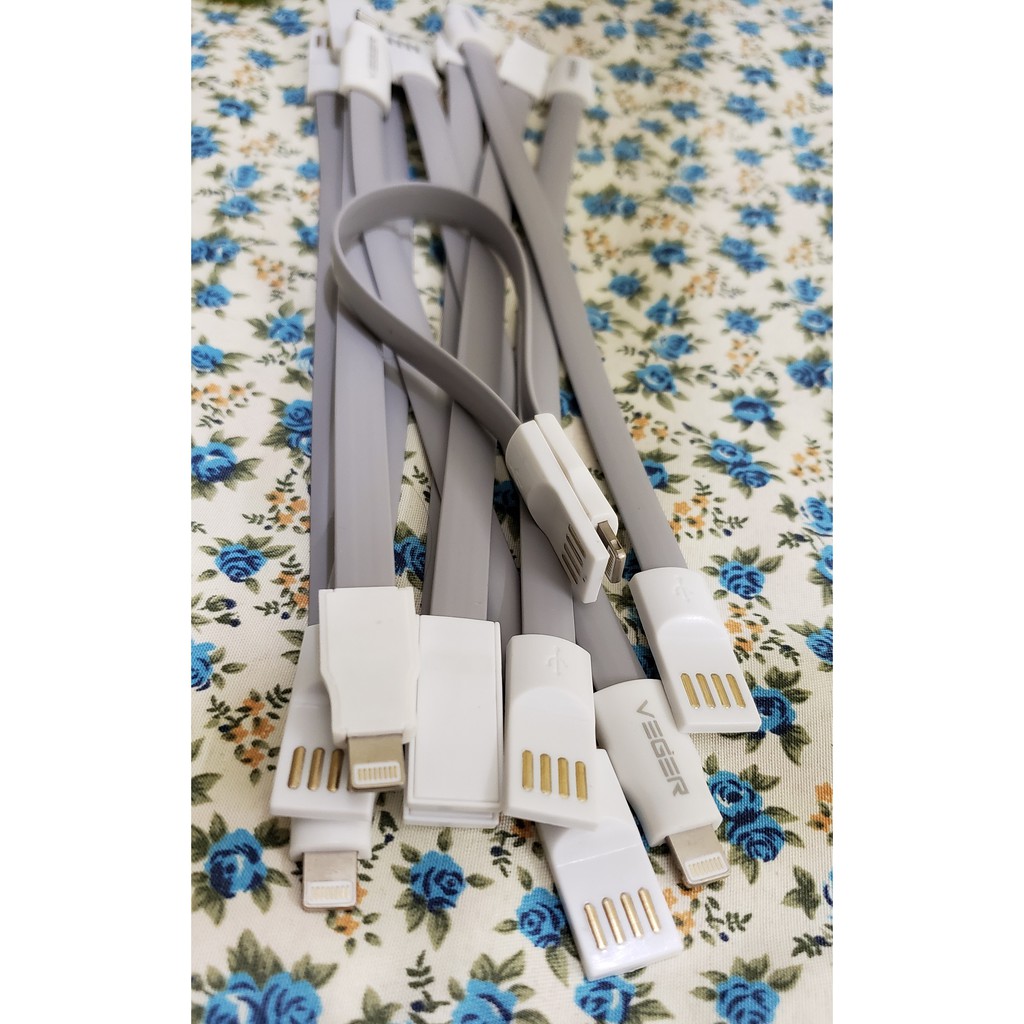 Cáp sạc Lightning cho iPhone iPad 20cm