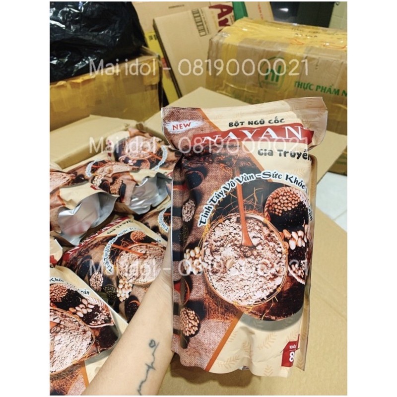 Bột ngũ cốc navan 7 vị Gia Truyền 800g