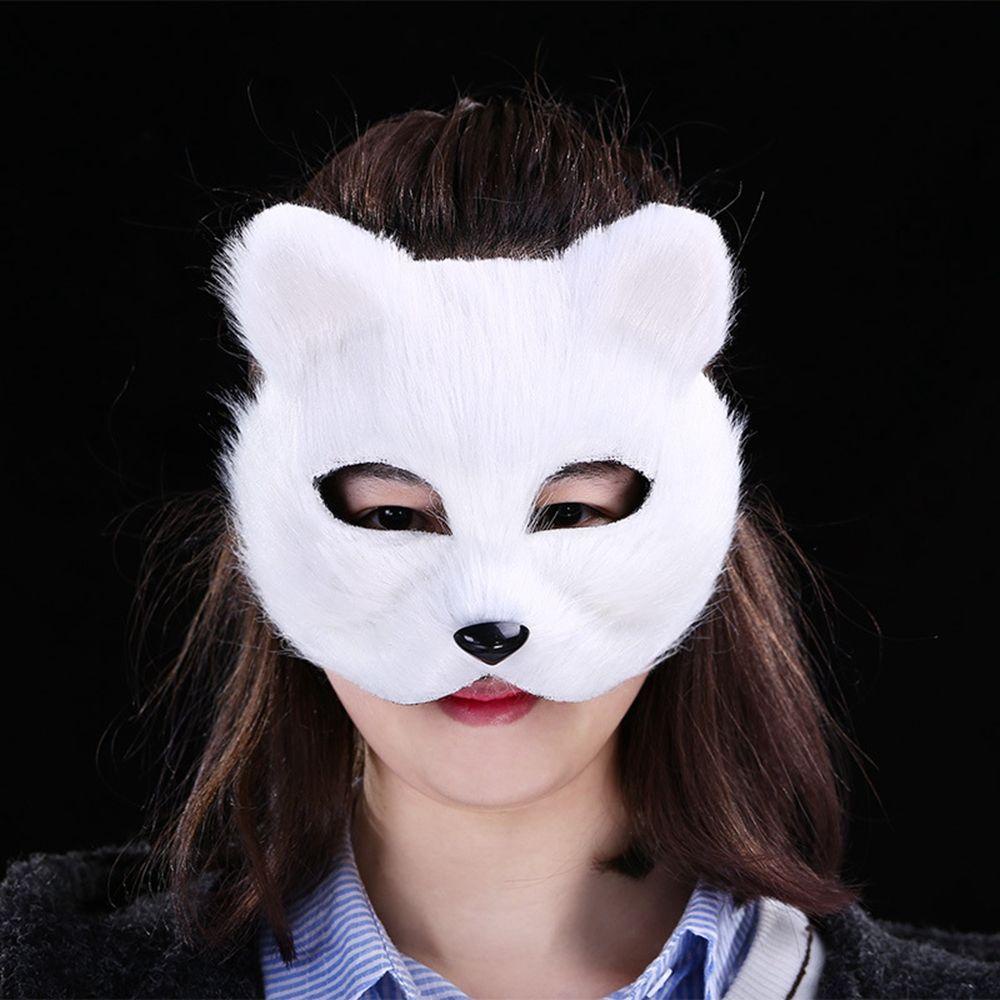 Shanrong Mặt Nạ Mắt Mèo Hóa Trang Tiệc Halloween Cho Nam Và Nữ