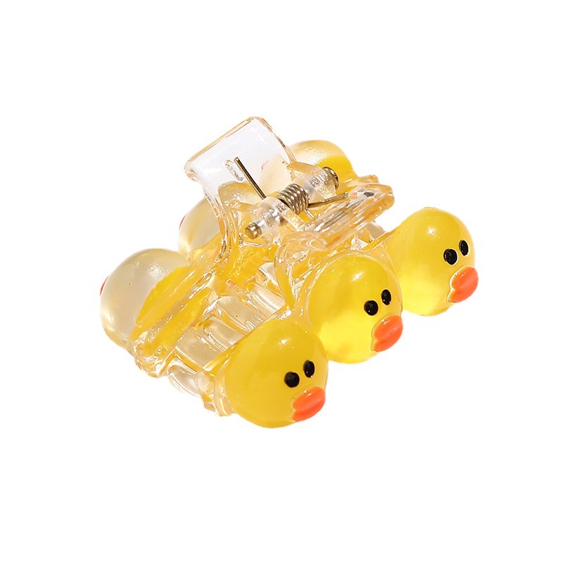 Tender afternoons TENDER Kẹp tóc họa tiết hoạt hình đơn giản dễ thương tùy chọn kiểu dáng cho nữ