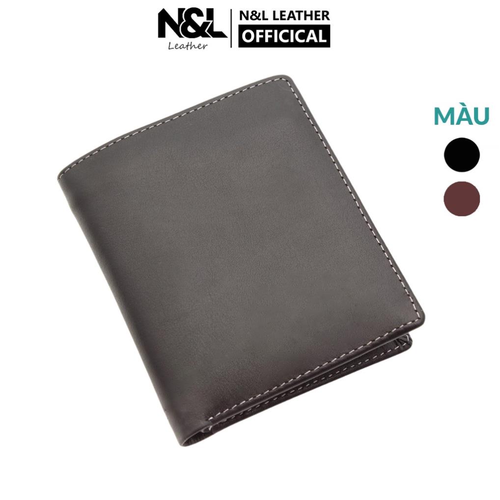 Ví Nam Đứng Da Bò Cao Cấp N&L Leather Bảo Hành 12 Tháng Đựng Được Các Loại Giấy Tờ Khổ Lớn Ful Box 🚩