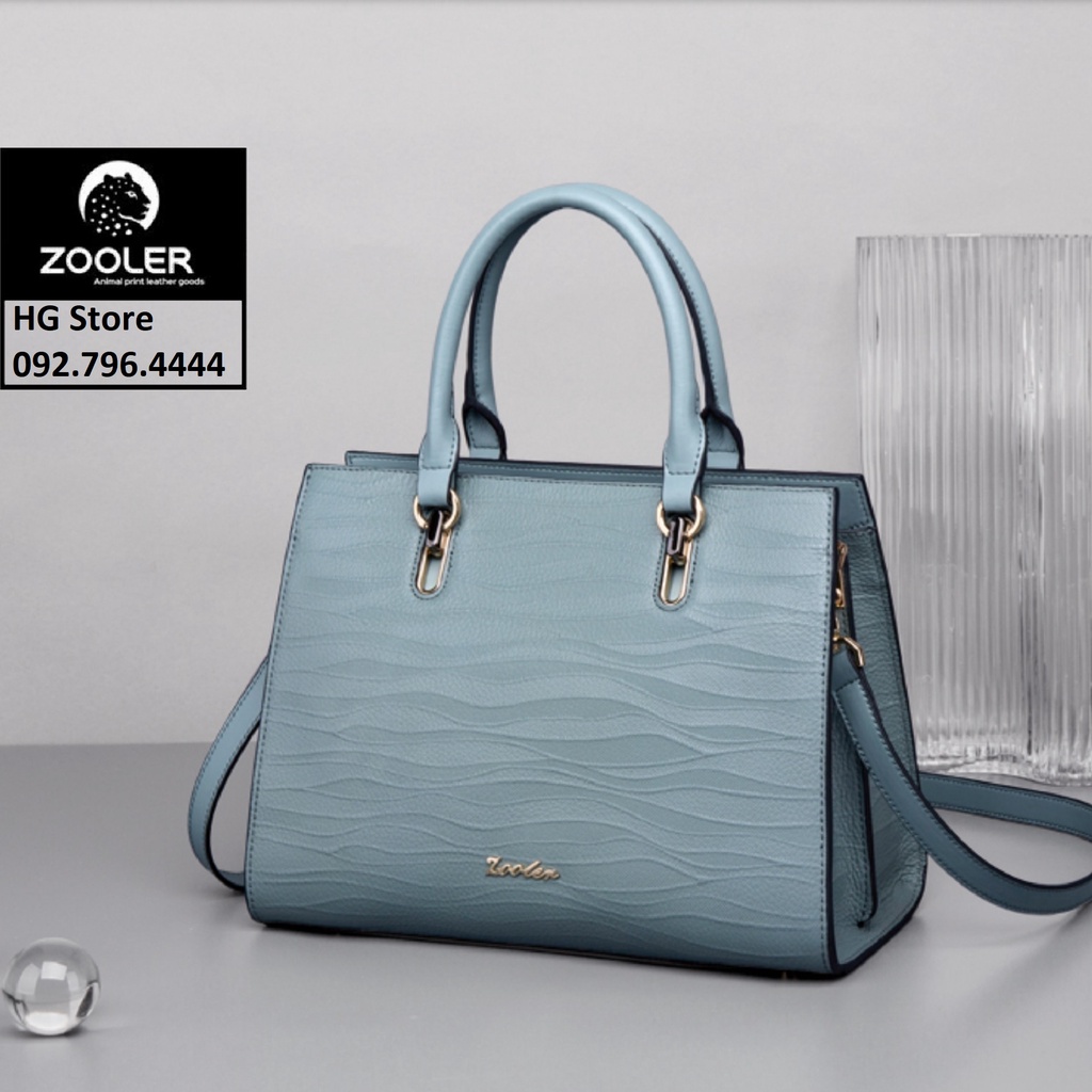 Túi Xách Nữ Hàn Quốc Da Bò Italy Cao Cấp(Da Thật  100%) Zooler FullBox ZL020 Size 28.5cm