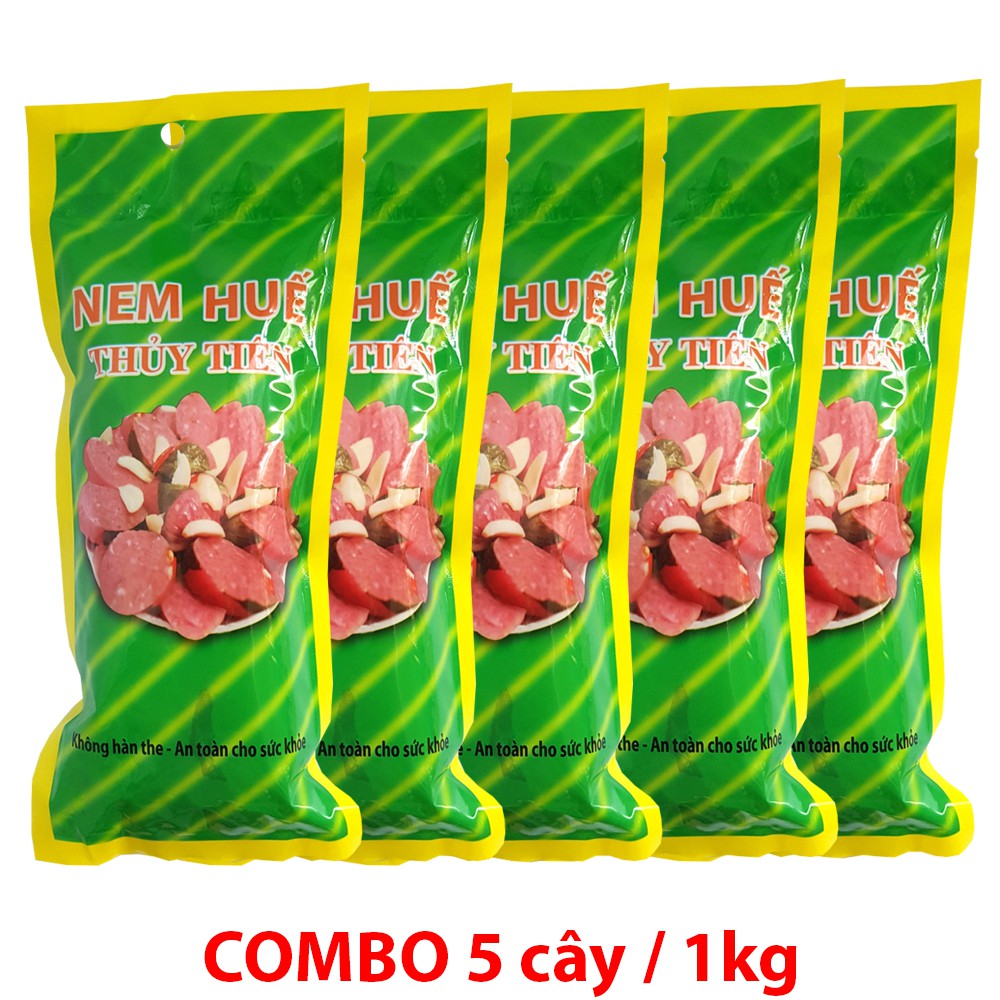 Combo 5 nem chua Huế  loại thịt đặc sản miền Trung không chất bảo quản - Bách Hóa Online