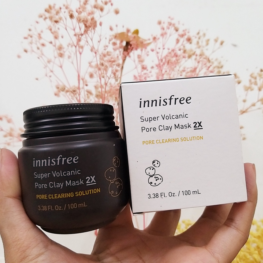 Mặt Nạ Đất Sét Super Volcanic Pore Clay Mask 2X Innisfree