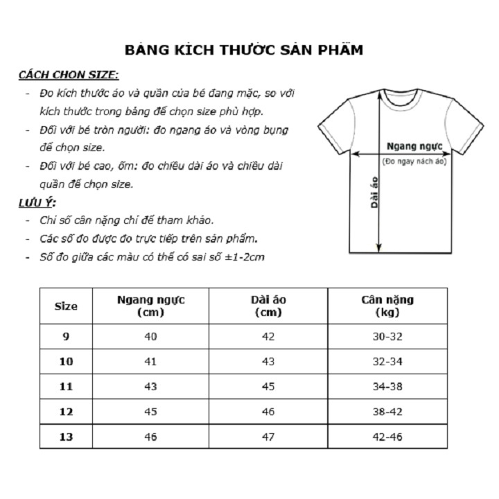Áo thun croptop hình vịt cho bé gái từ 30kg đến 46kg
