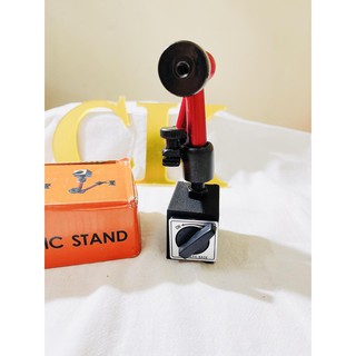 Chân đế từ gắn đồng hồ so màu đỏ 200mm - 350mm
