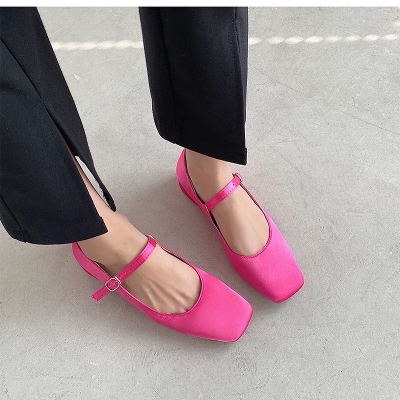 GIÀY BỆT NỮ QUAI NGANG MŨI VUÔNG 2022