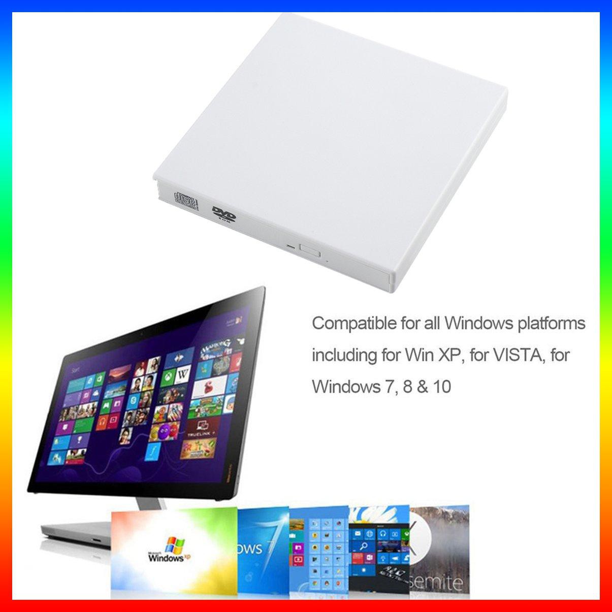 Ổ Đĩa Quang Cd / Dvd Cho Pc Laptop Win 7 8