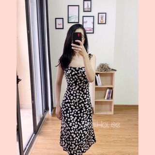 Váy hoa cúc 2 dây Hàn Quốc Yoon Seri